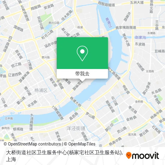 大桥街道社区卫生服务中心(杨家宅社区卫生服务站)地图