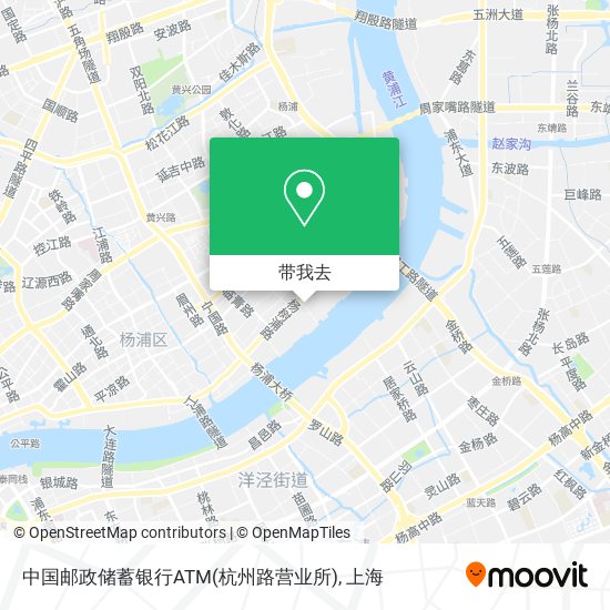 中国邮政储蓄银行ATM(杭州路营业所)地图