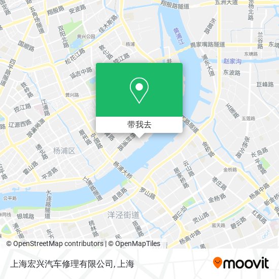 上海宏兴汽车修理有限公司地图
