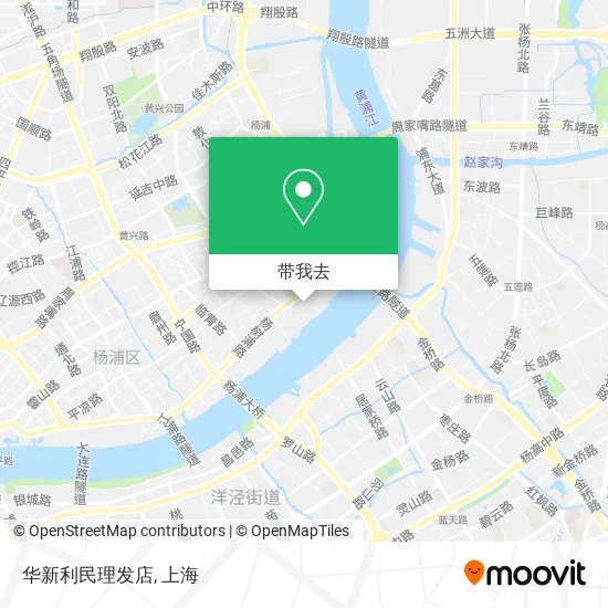 华新利民理发店地图