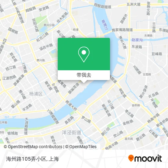 海州路105弄小区地图