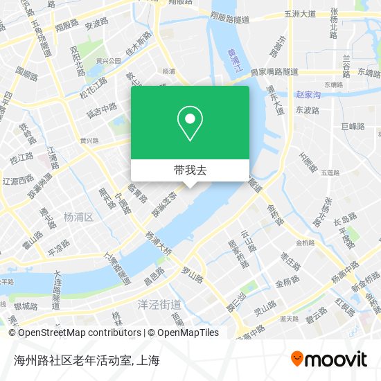 海州路社区老年活动室地图