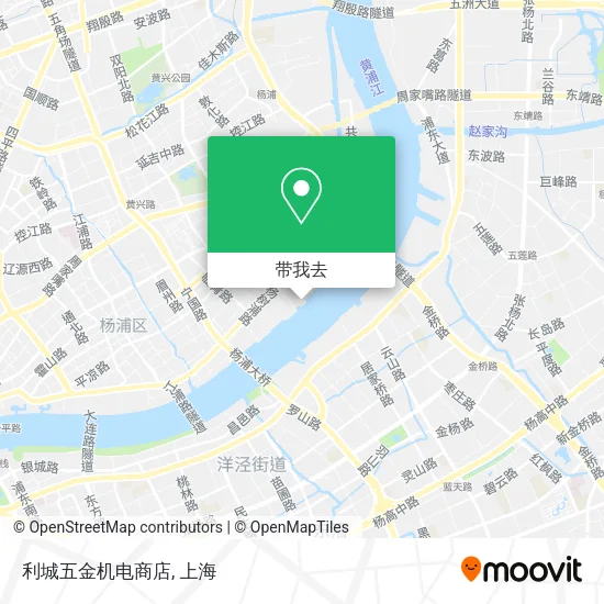 利城五金机电商店地图