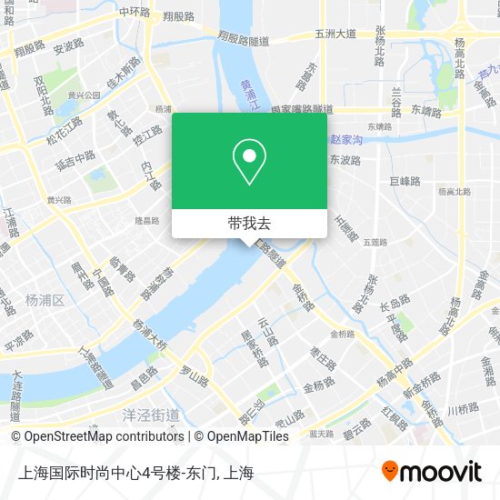 上海国际时尚中心4号楼-东门地图