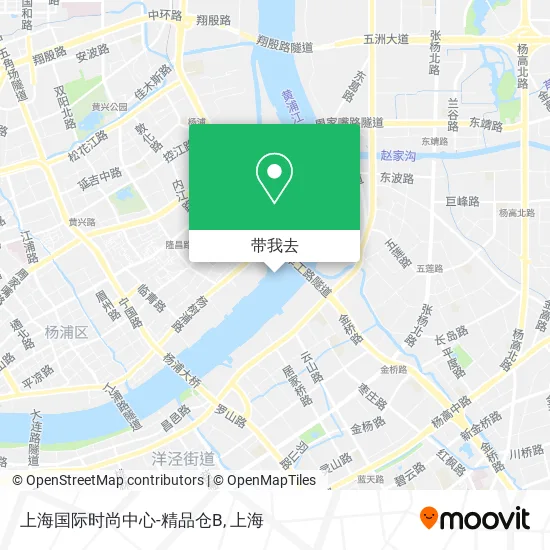 上海国际时尚中心-精品仓B地图
