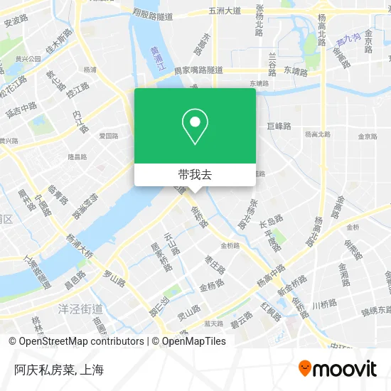 阿庆私房菜地图