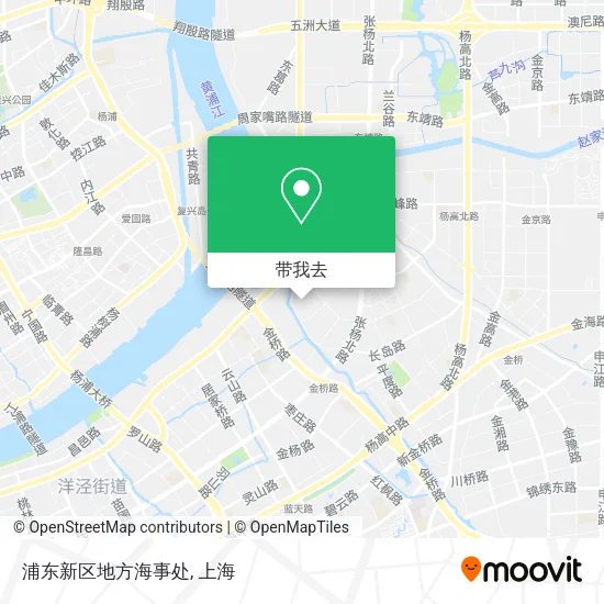 浦东新区地方海事处地图