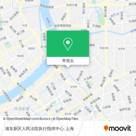 浦东新区人民法院执行指挥中心地图
