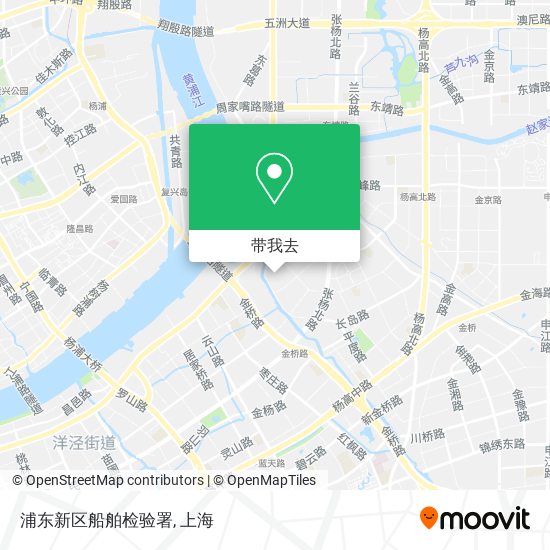 浦东新区船舶检验署地图