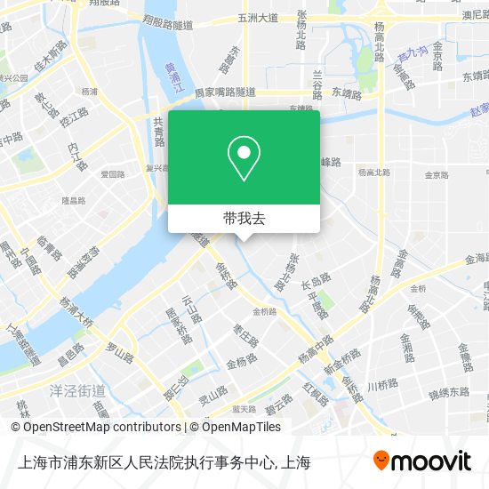 上海市浦东新区人民法院执行事务中心地图