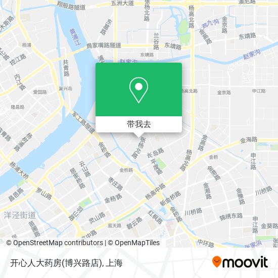 开心人大药房(博兴路店)地图