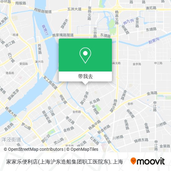 家家乐便利店(上海沪东造船集团职工医院东)地图
