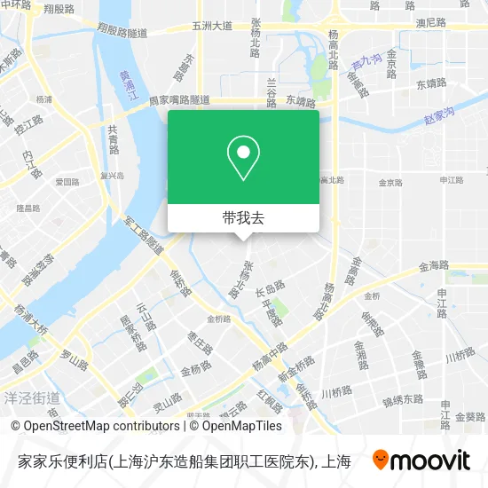 家家乐便利店(上海沪东造船集团职工医院东)地图