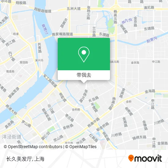 长久美发厅地图