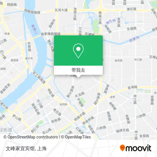 文峰家宜宾馆地图