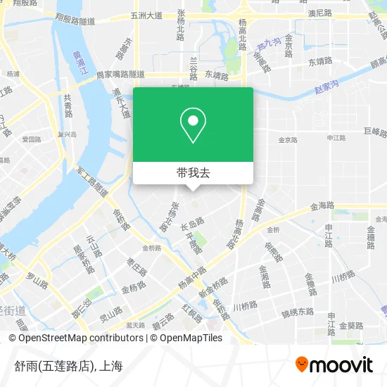 舒雨(五莲路店)地图