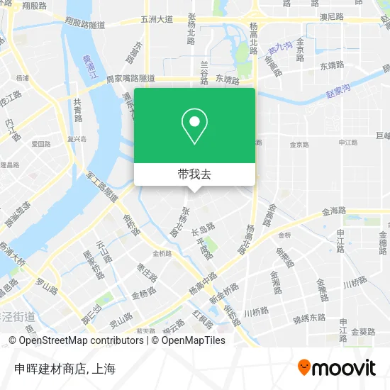 申晖建材商店地图
