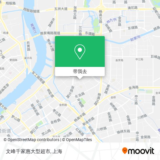 文峰千家惠大型超市地图