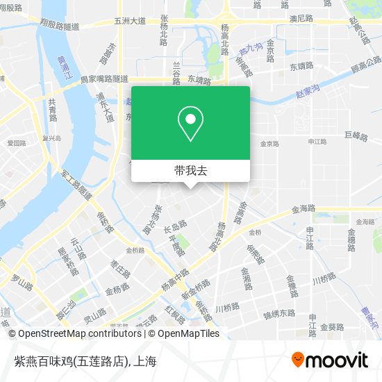 紫燕百味鸡(五莲路店)地图