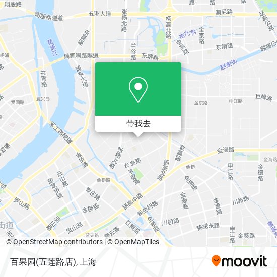 百果园(五莲路店)地图