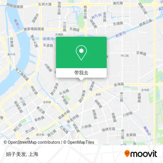娟子美发地图