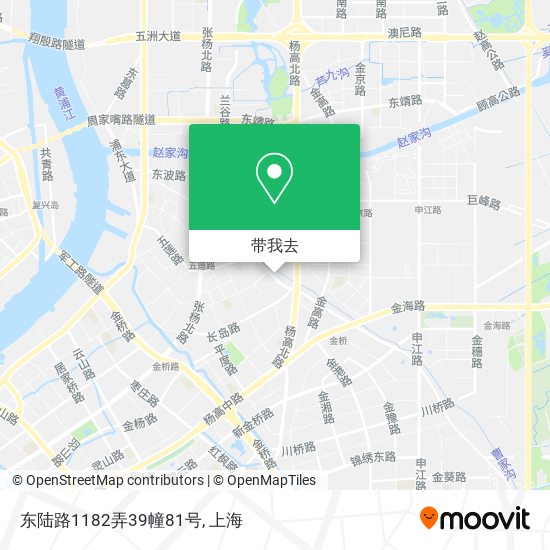 东陆路1182弄39幢81号地图