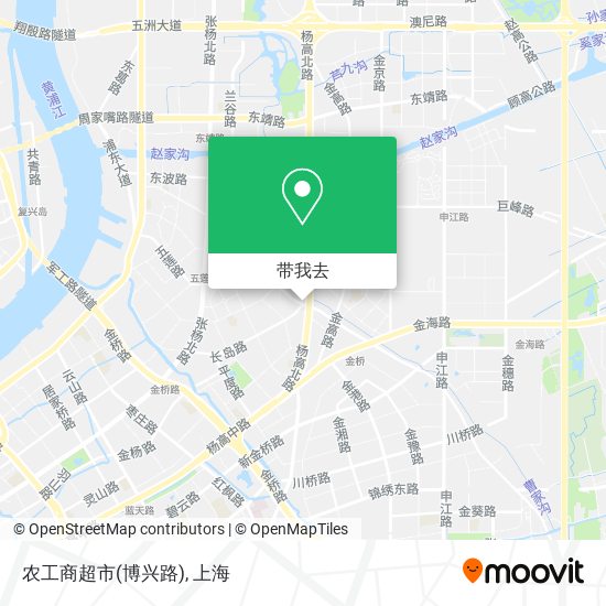 农工商超市(博兴路)地图