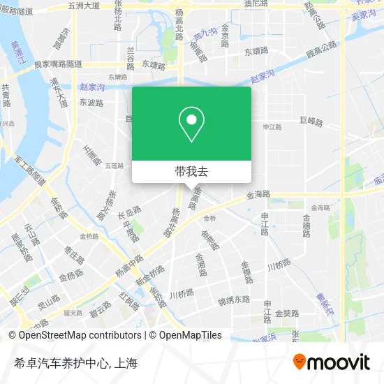 希卓汽车养护中心地图