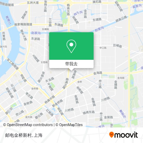 邮电金桥新村地图