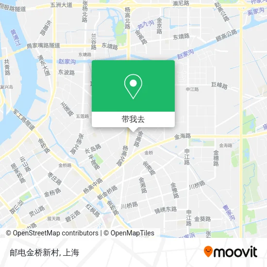 邮电金桥新村地图