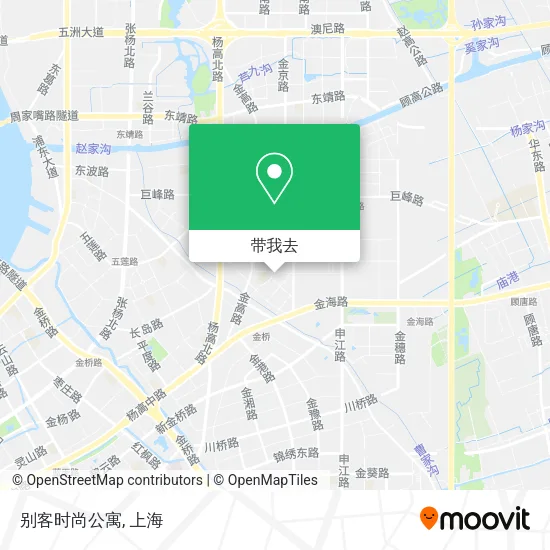别客时尚公寓地图