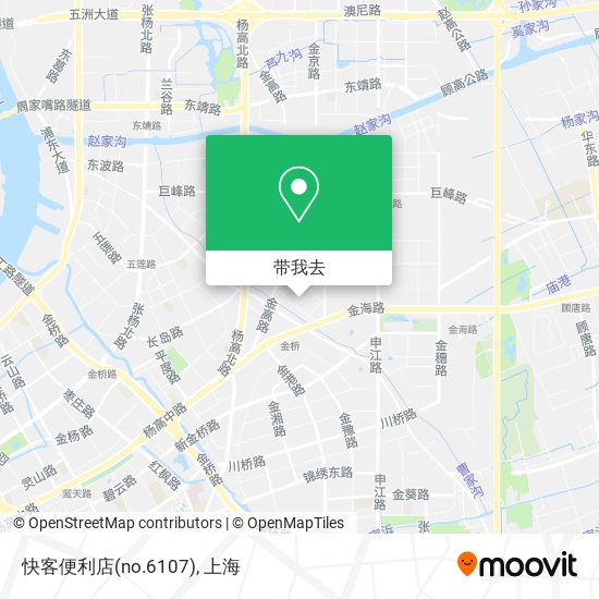 快客便利店(no.6107)地图