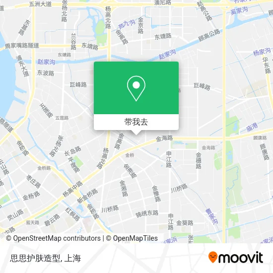 思思护肤造型地图