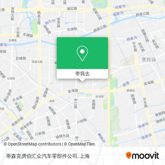 蒂森克虏伯汇众汽车零部件公司地图