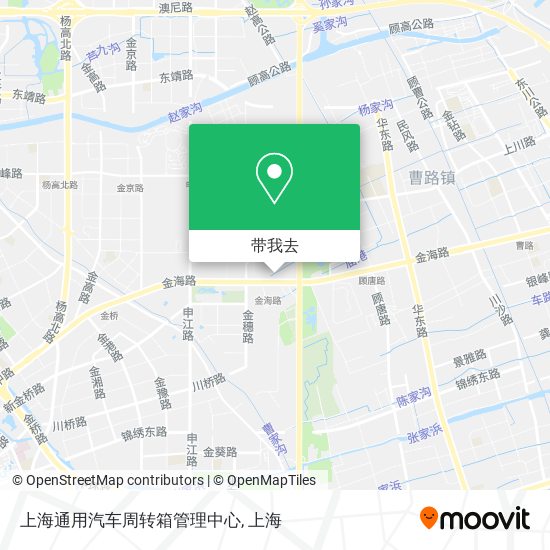 上海通用汽车周转箱管理中心地图