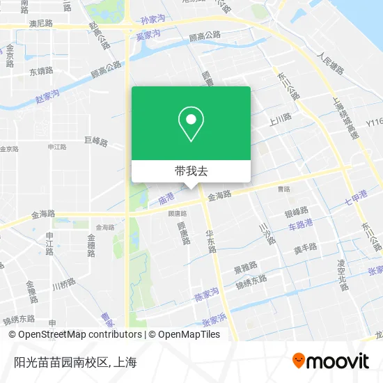阳光苗苗园南校区地图