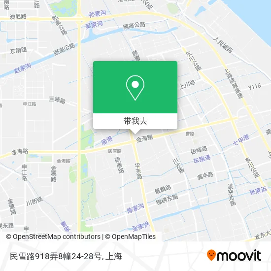 民雪路918弄8幢24-28号地图