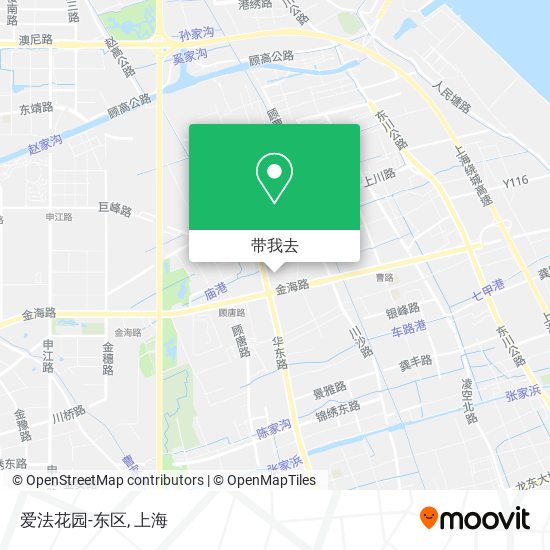 爱法花园-东区地图