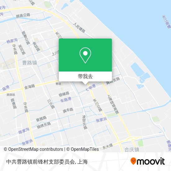 中共曹路镇前锋村支部委员会地图