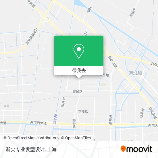 新尖专业发型设计地图