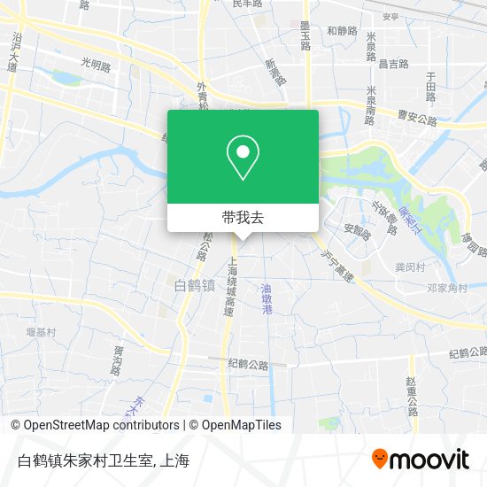 白鹤镇朱家村卫生室地图