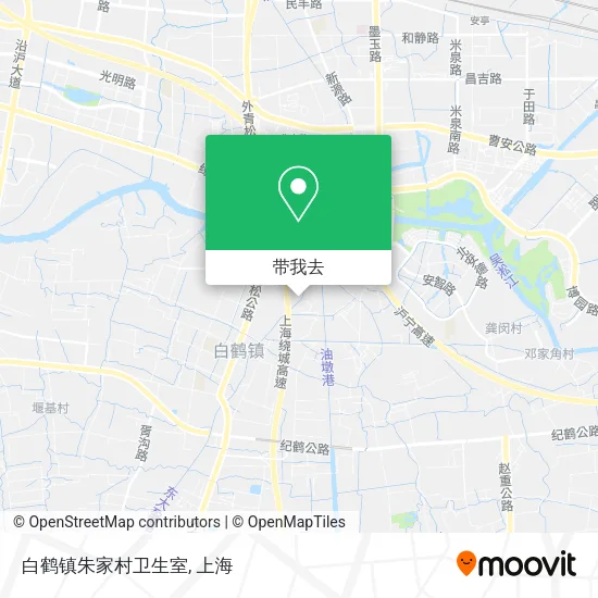 白鹤镇朱家村卫生室地图