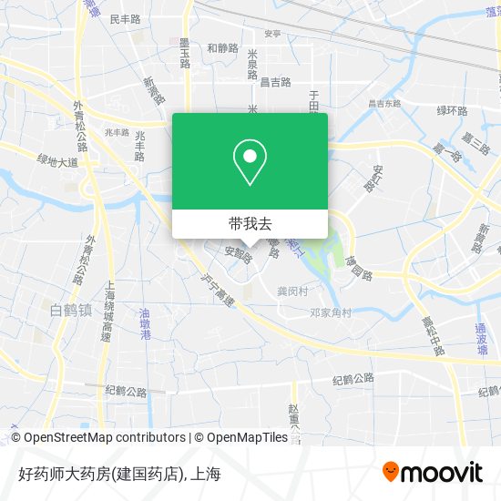 好药师大药房(建国药店)地图