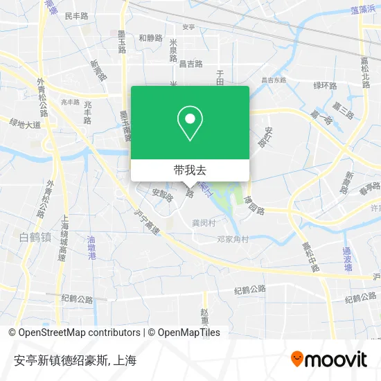 安亭新镇德绍豪斯地图