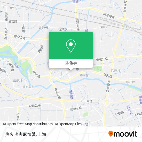热火功夫麻辣烫地图