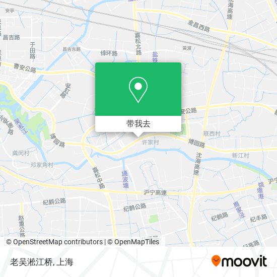 老吴淞江桥地图