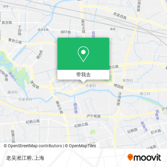 老吴淞江桥地图