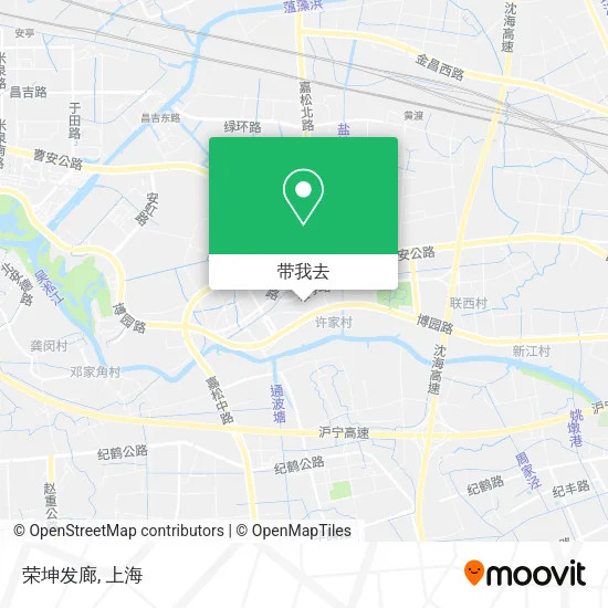 荣坤发廊地图