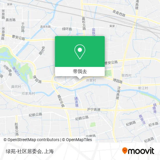绿苑-社区居委会地图