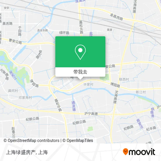 上海绿盛房产地图